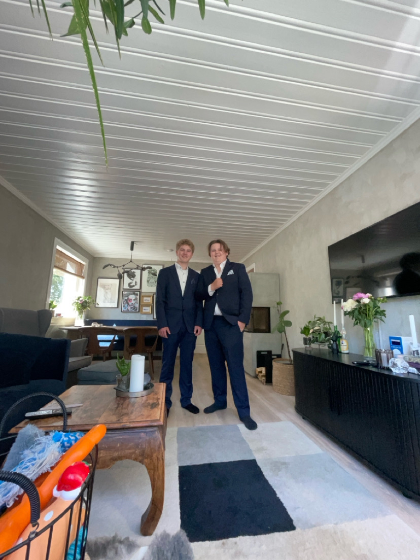 Haakon Carlsen og Theodor Lunde - grunnleggerne av Toast Boys